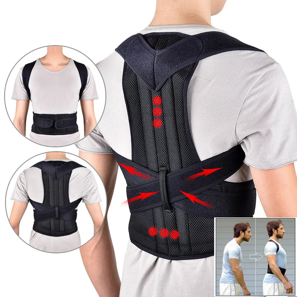 Posture Corrector Plus™ – Adjustable Posture Brace